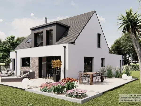Maison neuve 6 pièces 113 m²