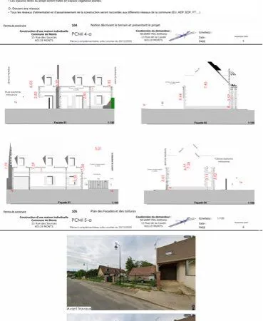 Terrain avec permis de construire Oise