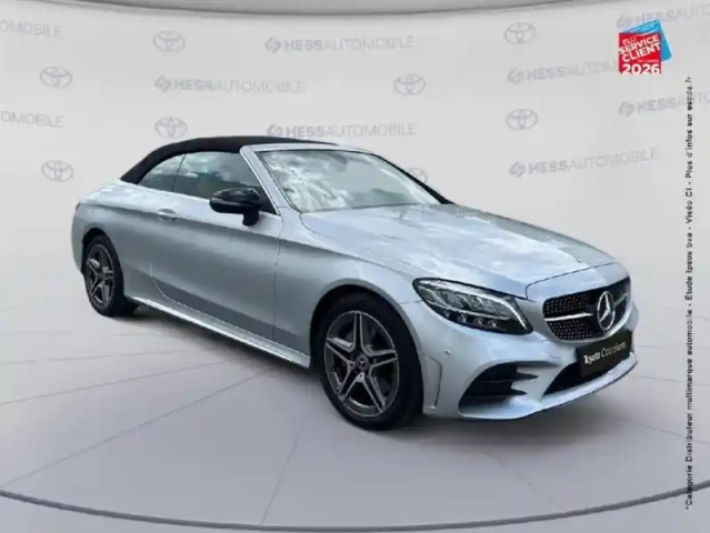 Mercedes Classe C cabriolet 180 156ch amg line euro6d-t — photo 3