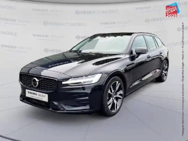 Volvo V60 b4 197ch plus style dark dct 7 sieges cuir gps camera carplay