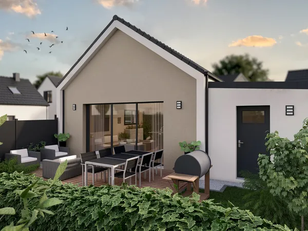 Terrain + maison 85 m²