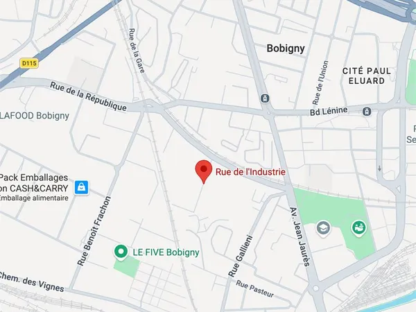 Entrepôt 1030 m² BOBIGNY
