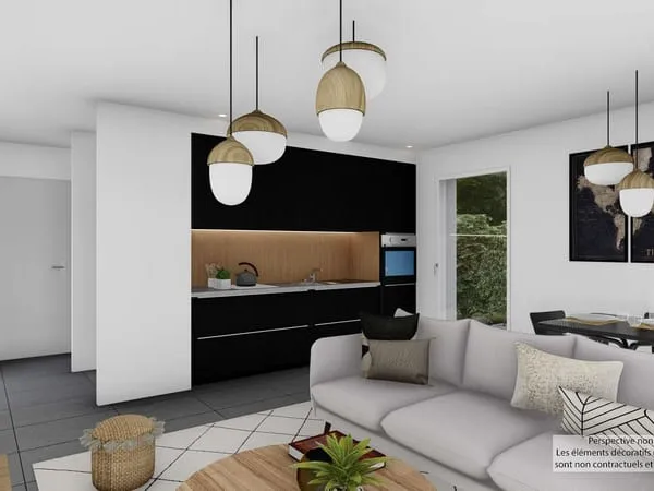 Maison 2 pièces 44 m²