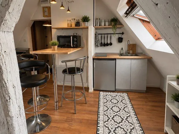 Appartement F2 meublé - Secteur Nancy Trois Maisons