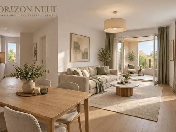 Appartement 3 pièces 66 m²