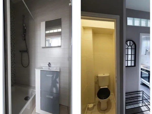 Appartement meublé à louer - 2 pièces, 35,2m2
