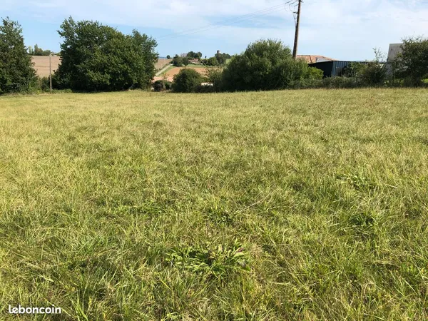 Terrain constructible plat à vendre La Bénêche Caussade 82300
