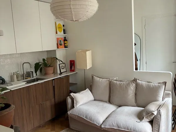 Appartement complètement rénové de 28 m2