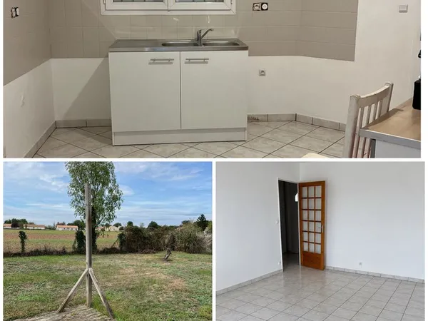 À LOUER - Maison 66 m² avec jardin, garage et parking
