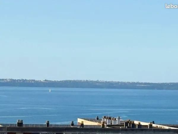 Appartement vue mer Brest 3 pièces (garage inclus)