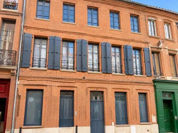 Grand T2 57 m² en souplex avec terrasse - Toulouse Carmes