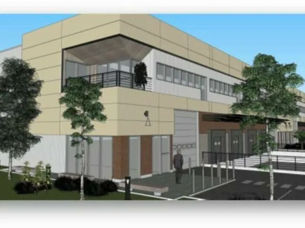 Locaux neufs 4700m² à louer à Crépy en Valois Sud