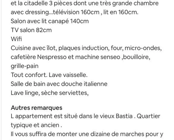Location appartement de caractère