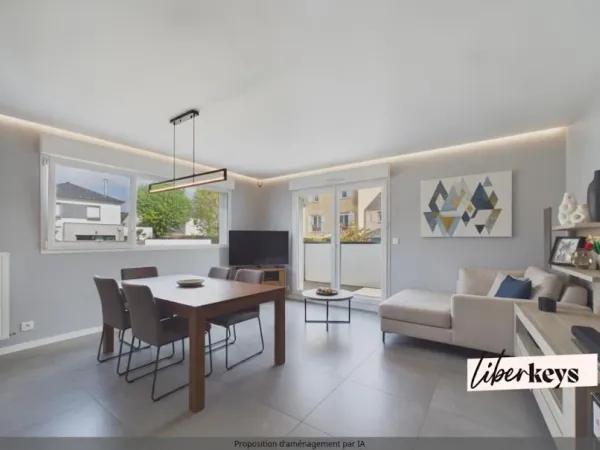 Appartement 3 pièces 66 m²