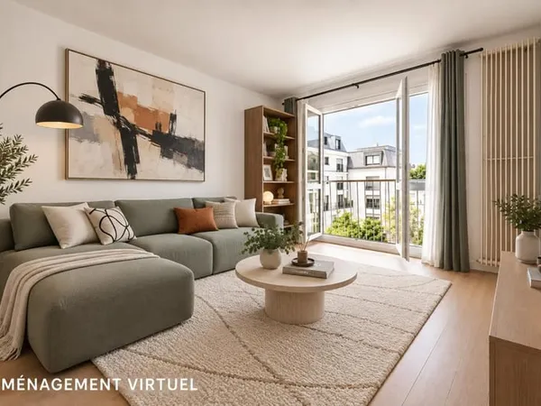 Coup de coeur ! 3 pièces traversant de 65 m², lumineux, parfaitement agencé, proche Parc des Bruyère