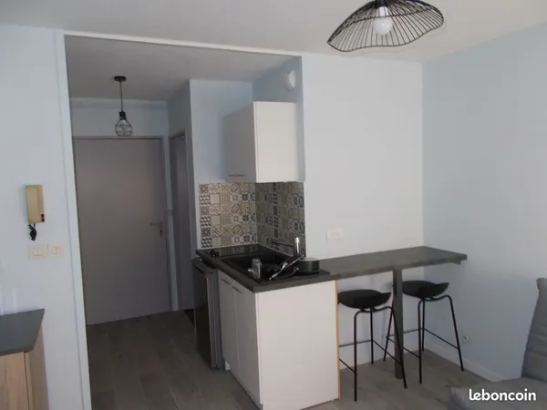 STUDIO MEUBLE 21 m2 EN RESIDENCE