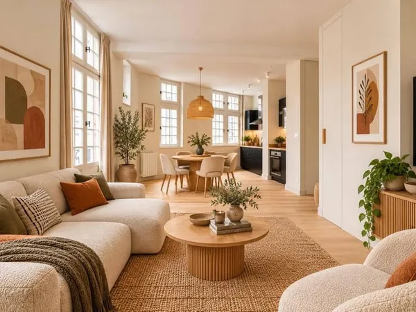 Appartement 3 pièces 63 m²