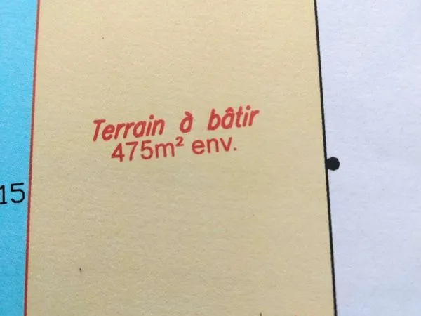 Beau terrain à bâtir