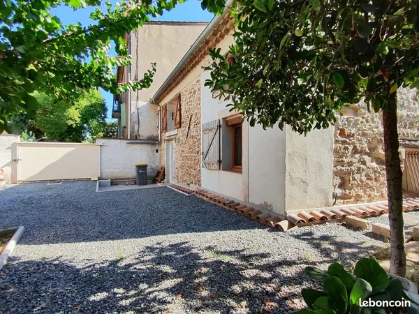 Maison de hameau T4 90 m² avec 200 m² de jardin - Etat nickel