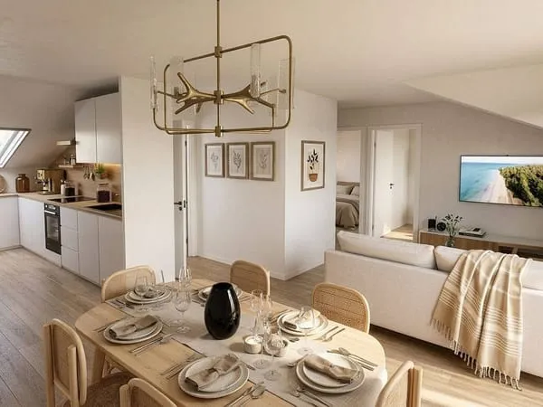 Appartement 3 pièces 65 m²