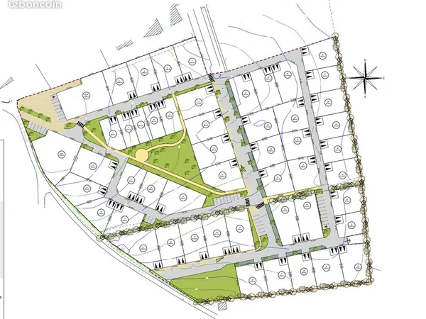 Terrain 592 m² Sartilly-Baie-Bocage