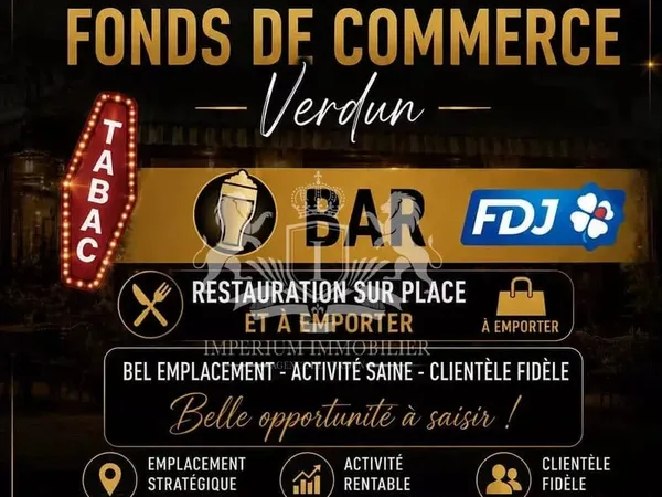 FOND DE COMMERCE A VENDRE