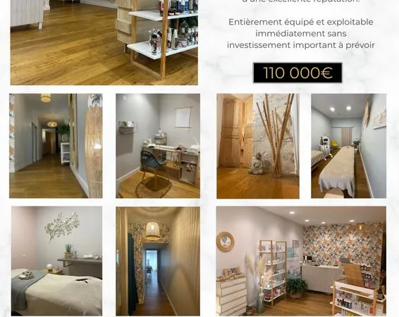 Vente Institut de beauté fonds de commerce
