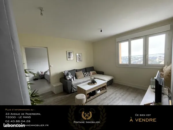 Appartement 2 pièces 45 m²