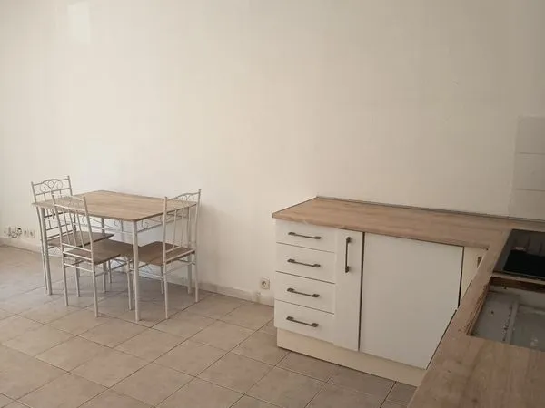 T2 bis en rez de chaussée