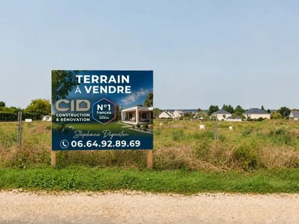 Terrain 374 m²