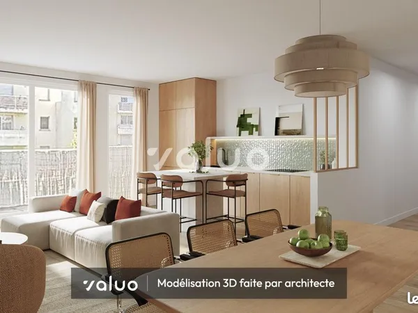 Appartement 3 pièces 73 m²