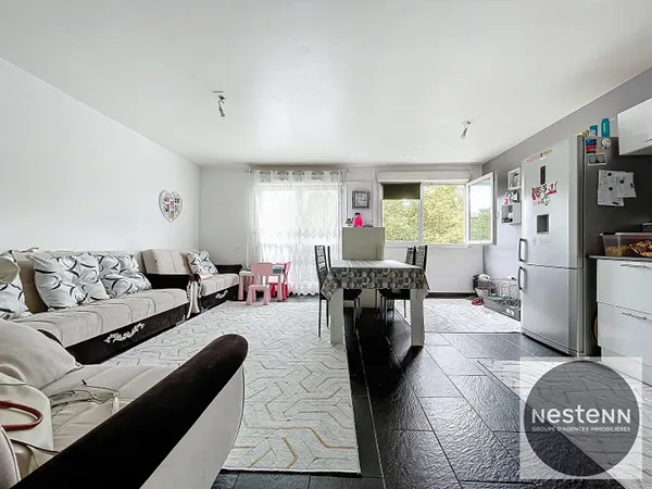 VANDOEUVRE LES NANCY - Appartement 3 pièce(s) loué niché au dernier étage - IDEAL 1er achat / Invest