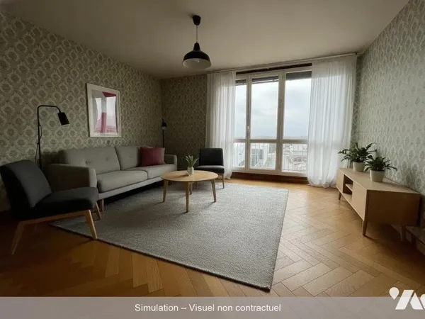 Appartement 3 pièces 66 m²
