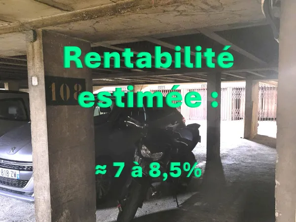 Place de parking pour investissement locatif - Métro DUGOMMIER