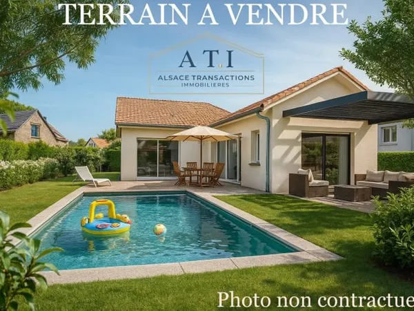 Terrain à bâtir 854 m²