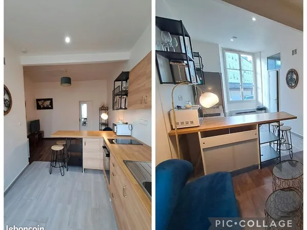 Appartement 2 pieces + grenier