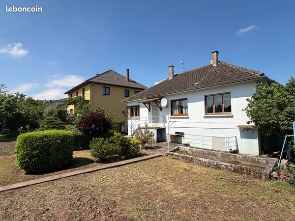 À Kintzheim - Maison de plain-pied, avec fort potentiel, cadre privilégié