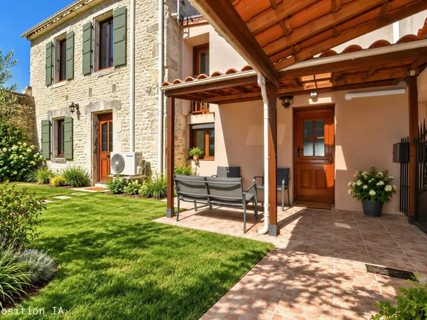 Maison à vendre 9 pièces SALLES SUR MER (17)