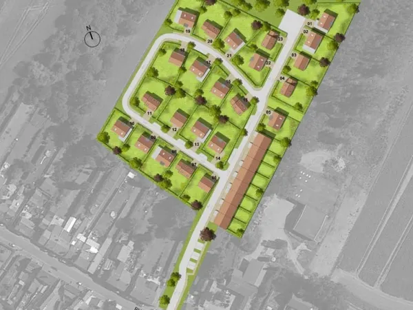 Terrain 468 m²