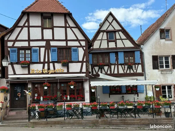 Vente petit fond restaurant route des vins Alsace