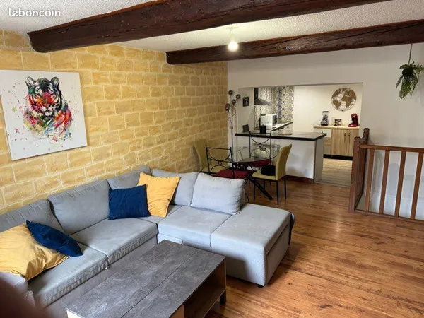 ✨ Maison de village meublée avec salle de sport