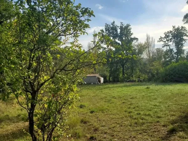 A vendre un terrain de 5085m² avec une bâtisse de 67m²