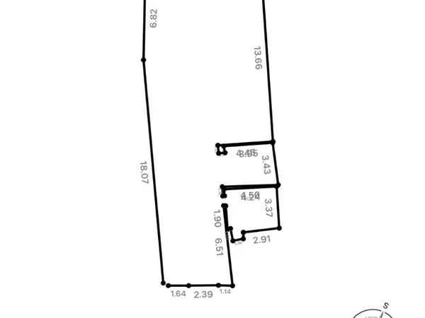 Terrain de 582 m²