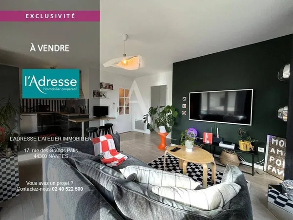 Appartement 2 pièces 50 m²