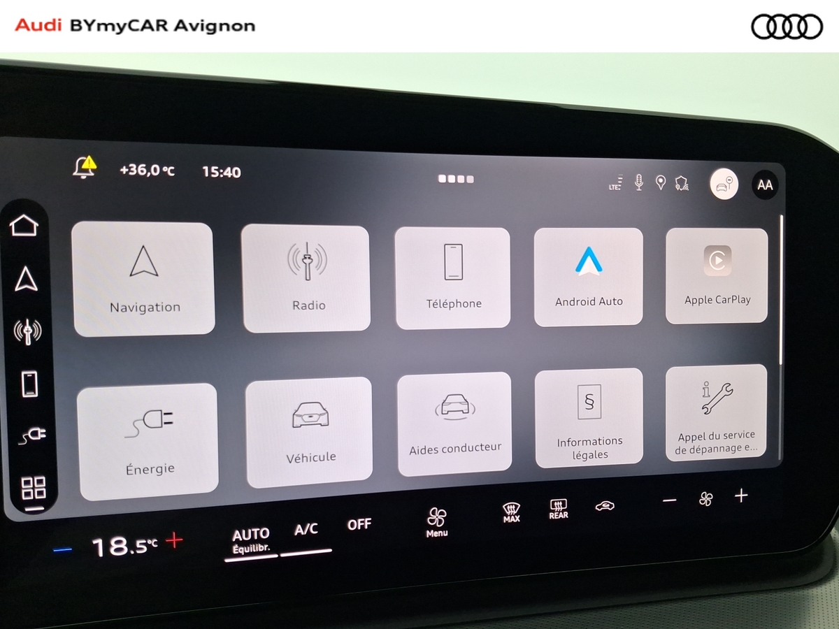 Audi Q3 Sportback e-hybrid 272 ch S tronic 6 — photo 32