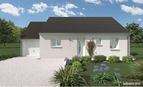Projet de construction d'une maison 68 m² avec terrain à AVIRON (27)