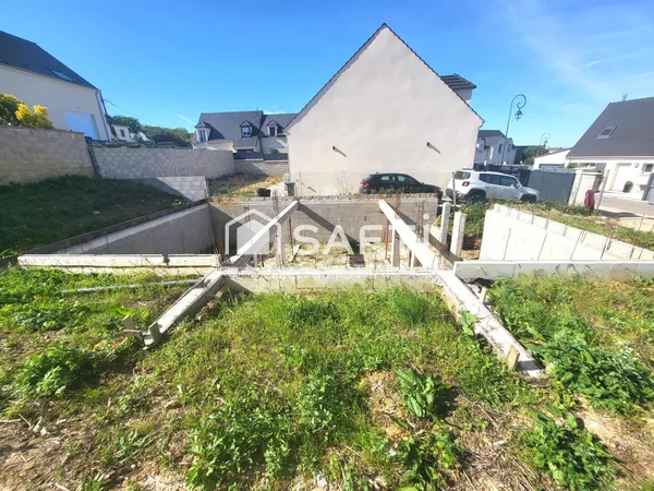 Projet maison 136m2 à finir selon vos goûts!