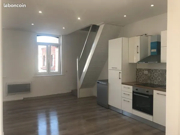 A louer appartement indépendant 62m2 Wattrelos