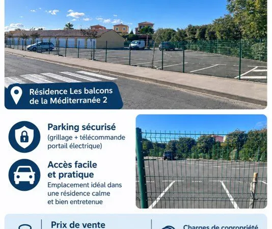 Place de parking Nabonne plage