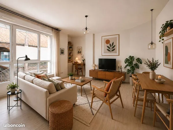 Appartement 2 pièces 42 m²